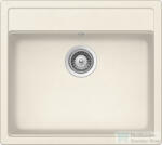 SCHOCK Nemo N-100 konyhai mosogatótálca CRISTALITE® Vanilla 570 x 510 mm, gránit kompozit, világos bézs NEMN100VANI (NEMN100VANI)