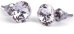 Art Crystella Fülbevaló, natúr fehér SWAROVSKI® kristállyal, 8 mm, ART CRYSTELLA® (RSWF062) - iroda24