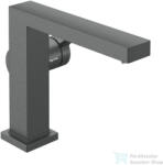 Hansgrohe Tecturis E 110 Coolstart Ecosmart+ mosdó csaptelep click-clack leeresztővel, szálcsiszolt fekete króm 73020340 (73020340)