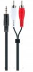 SCHWAIGER Audio kábel Schwaiger TFS1050533 Fekete 2xRCA 5m (TFS1050533)