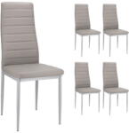 Jumi Scaun Verum, set 4 bucăți, gri 41405 (CM-332850)