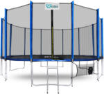INLEA PREMIUM Jump Trambulin külső védőhálóval 500 cm - kék (IN02-0027) - inlea