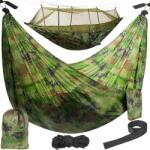  Hamac turistic Santiago Army 260x140cm 75368 (5900779936157)