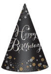 Amscan Happy Birthday Gold parti kalap, csákó 6 db-os DPA250772 (DPA250772)