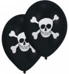 Amscan Kalóz Skull léggömb, lufi 8 db-os 10 inch (25, 4cm) DPA995777 (DPA995777)
