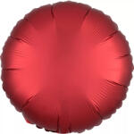  Piros Dark Red kör fólia lufi 43 cm (DPA9914134) - oliviashop