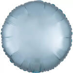  Kék Silk Lustre Pastel kör fólia lufi 43 cm (DPA9914116) - oliviashop