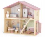 Viga Toys 44256 PolarB Kétszintes babaház bútorokkal (44256)