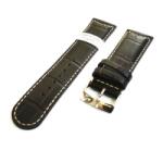Morellato Curea de ceas Morellato Fatto a Mano - Maro-inchis, imprimeu crocodil - 20mm, 22mm (WZA01U3882A59030CR)