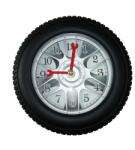 Wall Clock Ceas de Perete Anvelopă MAG WHEEL MINI Negru / Auriu / Argintiu WZ2368 (WZ2368) Ceas