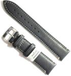Morellato Curea de ceas Neagra Morellato El Greco Tanning Leather - 18mm, 20mm, 22mm (WZA01X5439B71019CR)
