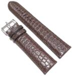 Emporio Armani Curea de Ceas din Piele Veritabilă de Crocodil - Lux Autentic Fleurus France (18mm, 20mm, 22mm)