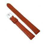 Fleurus Curea de ceas din piele naturala maro 12mm, 14mm C2999 (C2999)