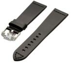 Morellato Curea de ceas Morellato Bramante Cuoio Oil - Culoare Neagra - Handmade - 22mm (WZA01X4683B90019CR)