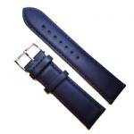 Fleurus Curea Ceas Fleurus France - Piele Naturală Bleumarin (18mm - 24mm) (2FR bleumarin)