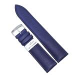 Morellato Curea pentru Ceas Morellato Levy Vitello Piuma - Culoare Albastra, textura Mata - 20mm, 22mm (WZA01X5045A61062CR)