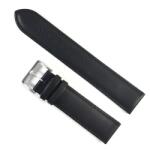 Fleurus Curea Ceas Fleurus France - Piele Naturală Neagră, Textură Fină (8mm - 24mm)