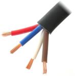 Power Dynamics RX19 Cablu de difuzor, 4x2.5mm2, negru, 100m, PD-Connex (801.895)