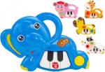 Globo Jucarie muzicala Pian mini cu animal Globo cu sunete si lumini (GL05292) Instrument muzical de jucarie