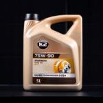 K2 Hajtóműolaj K2 75W-90 GL5 GL4 5L