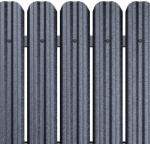 Top Profil Sistem Sipca Metalica Pentru Gard Finisaj Structurat Gri Antracit Ral 7016 0.80m (2790)