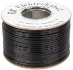 Cabletech Cablu 10m difuzor cupru 2x1mm2 SMYP plat cu izolatie PVC negru Cabletech KAB0574-10 (KAB0574-10) - habo
