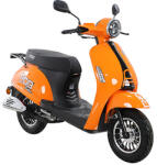 RDB Scuter pe benzina RDB RETRO, 50cc, 4 timpi, 25km h, fara permis de conducere (RDB retro portocaliu)