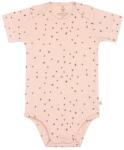 Lassig Бебешко боди с къс ръкав Lassig - Gots, 74/80 cm, 7-12 м, Powder Pink (4042183416410) - baby