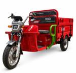 RDB Triciclu electric fara permis Rdb XL-Klass5, 4000W, 72V 58Ah, 25km h, autonomie 80km , bena mare (XL-klass5 rosu)