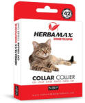 HERBA MAX Zgarda Antiparazitara pisici MAX HERBA - Protectie Dimeticona, 42cm