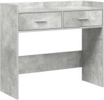 vidaXL Masa de consola Gri Beton 90 x 35 x 80 cm Lemn prelucrat GartenMobel Dekor (8011302)