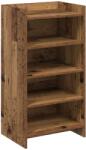 vidaXL Dulap pentru pantofi Lemn vechi 48 x 36 x 92 cm Lemn prelucrat GartenMobel Dekor (8011345) Pantofar