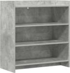 vidaXL Bufet Gri Beton 75 x 36 x 80 cm Lemn prelucrat GartenMobel Dekor (8011110) Comoda