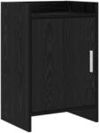vidaXL Mese de noptiera Stejar Negru 40 x 30 x 60 cm Lemn prelucrat GartenMobel Dekor (8011013)