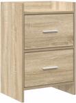 vidaXL Mese de noptiera Stejar Sonoma 40 x 30 x 60 cm Lemn prelucrat GartenMobel Dekor (8010967)