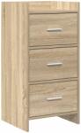vidaXL Bufet Stejar Sonoma 40 x 36 x 80 cm Lemn prelucrat GartenMobel Dekor (8011061) Comoda