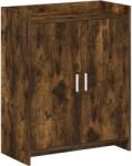 vidaXL Dulap pentru pantofi cu usa Stejar fumuriu 73, 5 x 36 x 92 cm GartenMobel Dekor (8011311) Pantofar