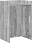 vidaXL Mese de noptiera Sonoma gri 40 x 30 x 60 cm Lemn prelucrat GartenMobel Dekor (8011021)