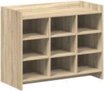 vidaXL Dulap pentru pantofi Stejar Sonoma 85 x 39, 5 x 70 cm GartenMobel Dekor (8011365) Pantofar