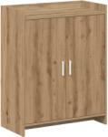 vidaXL Dulap pentru pantofi cu usa Stejar Artizanal 73, 5 x 36 x 92 cm GartenMobel Dekor (8011314) Pantofar