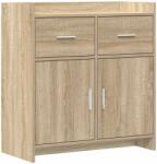 vidaXL Bufet Stejar Sonoma 75 x 36 x 80 cm Lemn prelucrat GartenMobel Dekor (8011117) Comoda