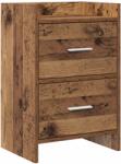 vidaXL Mese de noptiera Lemn vechi 40 x 30 x 60 cm Lemn prelucrat GartenMobel Dekor (8010975)