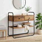vidaXL Masa de consola Lemn vechi 100 x 40 x 75 cm Lemn prelucrat GartenMobel Dekor (8007555)