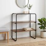 vidaXL Masa de consola Stejar fumuriu 60 x 41 x 75 cm Lemn prelucrat GartenMobel Dekor (8007529)