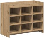 vidaXL Dulap pentru pantofi Stejar Artizanal 85 x 39, 5 x 70 cm GartenMobel Dekor (8011370) Pantofar