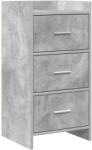 vidaXL Bufet Gri Beton 40 x 36 x 80 cm Lemn prelucrat GartenMobel Dekor (8011062) Comoda