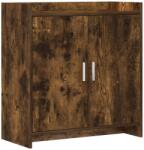 vidaXL Bufet Stejar fumuriu 72 x 36 x 80 cm Lemn prelucrat GartenMobel Dekor (8011095) Comoda