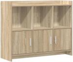 vidaXL Bufet Stejar Sonoma 98, 5 x 33 x 80 cm Lemn prelucrat GartenMobel Dekor (8011141) Comoda