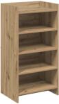 vidaXL Dulap pentru pantofi Stejar Artizanal 48 x 36 x 92 cm GartenMobel Dekor (8011346) Pantofar