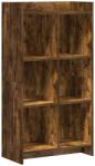 vidaXL Biblioteca Stejar fumuriu 59 x 30 x 111 cm Lemn prelucrat GartenMobel Dekor (8011287) Biblioteca